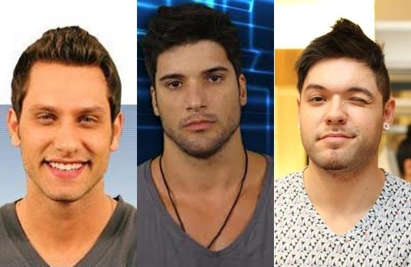 Elieser, Marcello e Nasser disputam o Sétimo Paredão do BBB13 (Divulgação)