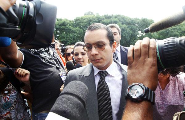 Gil Rugai foi condenado por matar o pai e a madrasta a tiros no dia 28 de março de 2004 (ANDRÉ LESSA/AE )