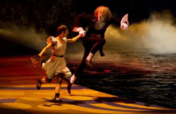 Cena do filme "Cirque Du Soleil: Outros Mundos" (Divulgação)