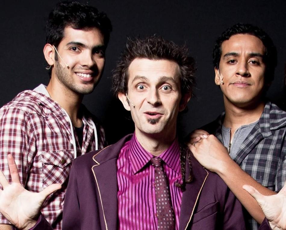 Elenco da comédia "Noite de improviso", em cartaz em Campinas (Divulgação)