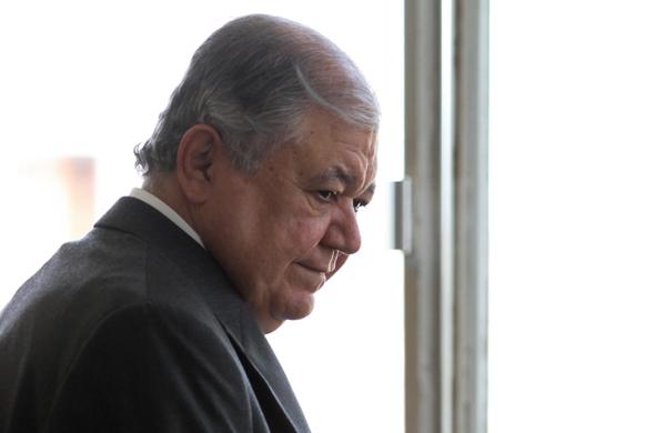 O ex-presidente da Sanasa Luiz Castrillon de Aquino, que revelou o esquema de fraudes: depoimento (Cedoc RAC)