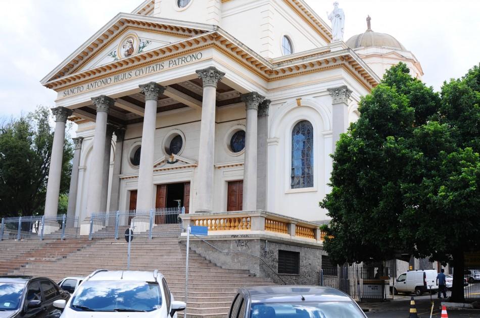 Paróquia Santo Antônio, localizada no Centro de Americana (Elcio Alves/AAN)