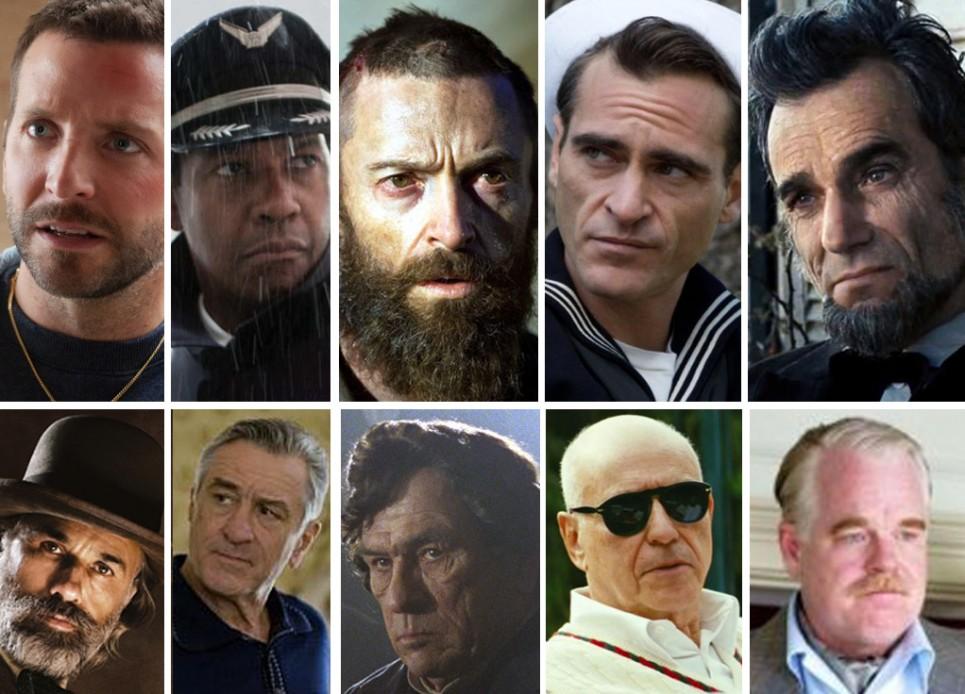 Candidatos das categorias de Melhor Ator e Melhor Ator Coadjuvante (Divulgação)