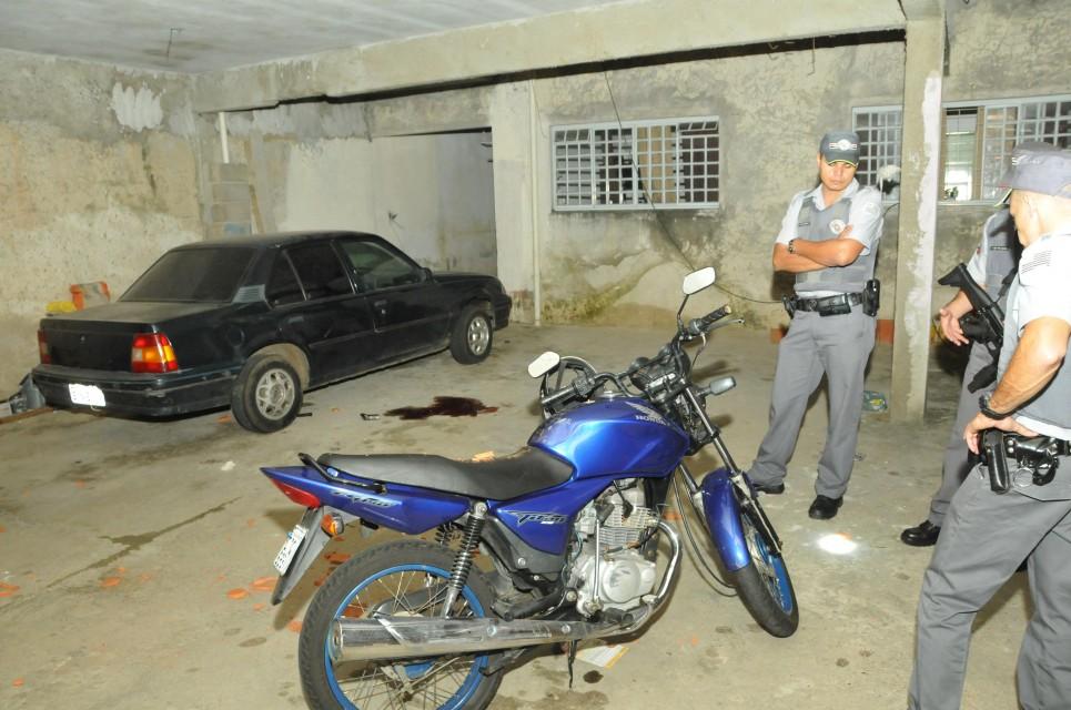 casa da vítima no bairro Monte Verde (Eduardo Turati/Tribuna de Indaiá)