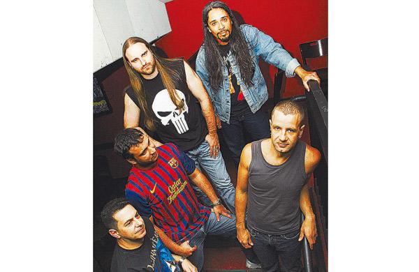 A banda Lethal Fear: arte da capa do CD tem assinatura de Mário Cau (Divulgação)