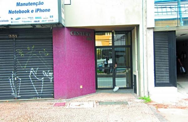 Fachada do prédio onde funciona a associação, na região central: segundo o MP, grupo utilizaria métodos "agressivos" de abordagem (Cedoc/RAC)