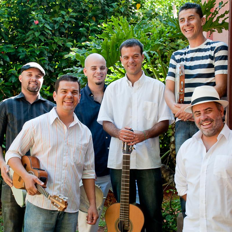 Grupo de samba Casa Caiada, de Campinas (Cedoc/RAC)