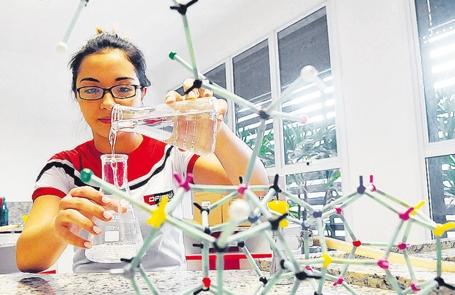 Tainá faz cursinho e vai estudar biotecnologia: "Demorei 2 anos para me decidir e tinha que escolher o certo" (César Rodrigues/AAN)