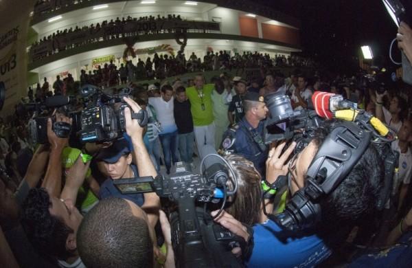 Prefeito e representantes da liga decidiram pela suspensão do Carnaval na cidade (Prefeitura de Santos)