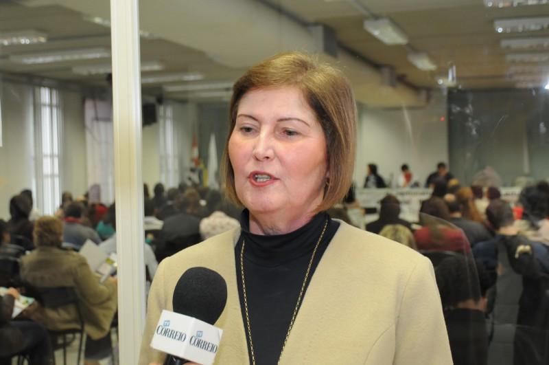 A coordenadora-geral do Correio Escola Multimídia, Cecília Pavani (Cedoc/RAC)