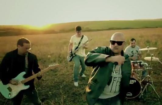 Cena do videoclipe da música 'Bem Vindo', da banda O Velho Profeta, de Limeira ( Divulgação)