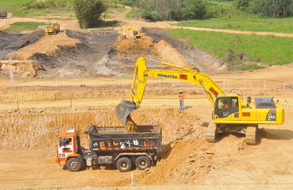 Construção de barragem garante abastecimento de água em Indaiatuba (César Rodrigues/AAN)