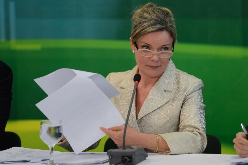 A ministra-chefe da Casa Civil, Gleisi Hoffmann (Agência Brasil)