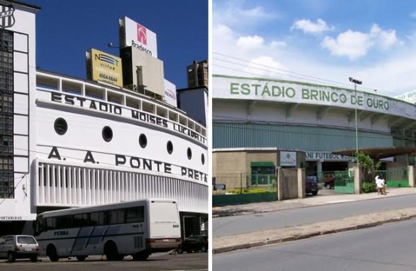 Estádios da Ponte e Guarani serão melhorados para receber seleções (Divulgação)