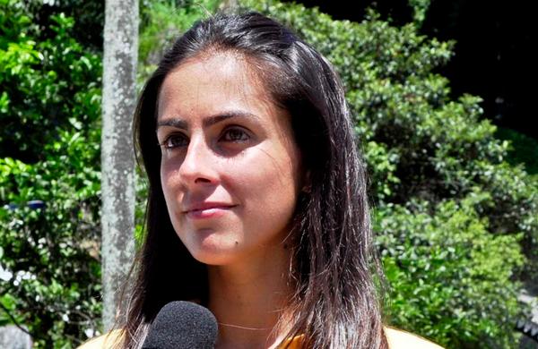 Carol curte esportes radicais (Esporte)