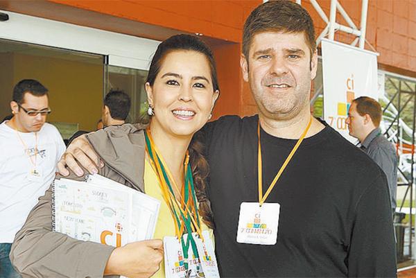 Claudia Contreras e Marcio Della Volpe: dicas aos intercambistas (DIVULGAÇÃO)