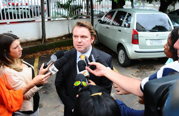 Promotor Ricardo Silvares, que fala sobre as investigações da chacina (Elcio Alves/ AAN)