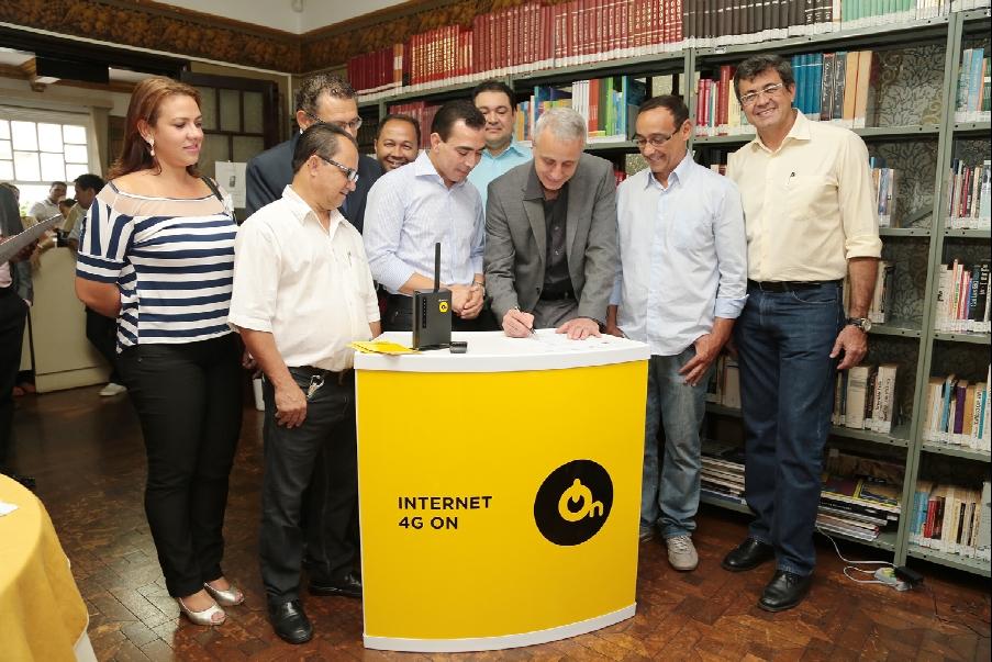 Internet 4G ser&aacute; disponibilizada na Biblioteca Municipal atrav&eacute;s de um conv&ecirc;nio com a Prefeitura ( Divulgação)