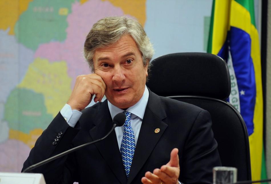 Na ação penal oferecida pelo Ministério Público Federal em 2000, Collor é acusado de desviar dinheiro público por meio de contratos de publicidade  ( Cedoc/RAC)