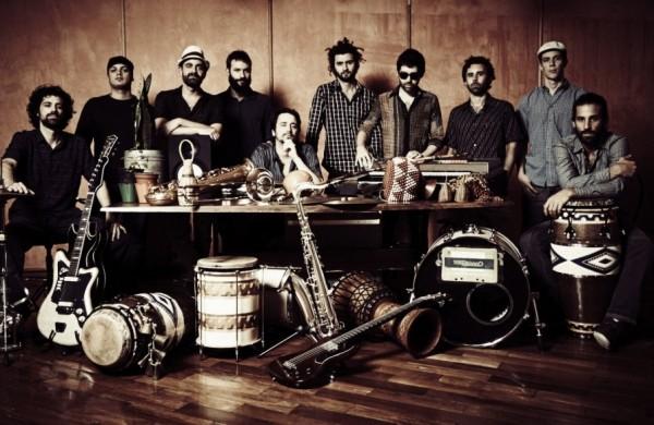 A banda instrumental paulistana Bixiga 70, nasceu na Rua 13 de Maio, n&uacute;mero 70, bairro que lhe d&aacute; o nome ( Divulgação/Nicole Heinger)