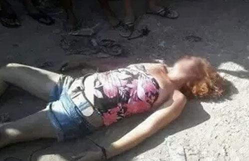 Logo ap&oacute;s as agress&otilde;es, a Pol&iacute;cia Militar foi acionada por vizinhos ( Reprodução)