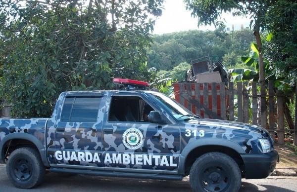 Aterro foi descoberto neste final de semana pela Guarda Ambiental Municipal (GAM) ( Divulgação)