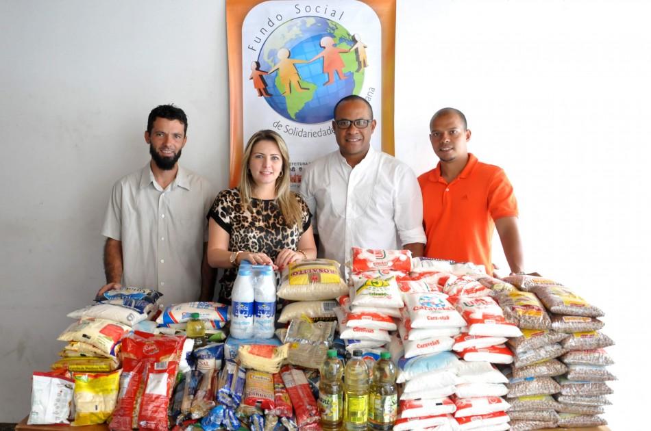 Os alimentos ser&atilde;o destinados &agrave;s fam&iacute;lias inseridas nos projetos sociais de Americana (Marilia Pierre/Prefeitura de Americana)