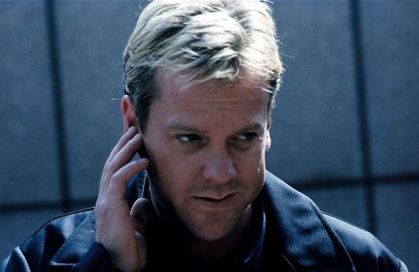 Kiefer Sutherland no papel de Jack Bauer da s&eacute;rie '24 Horas' ( Divulgação)