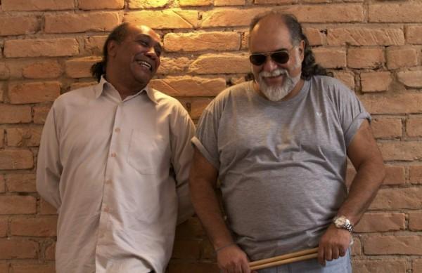 Marco Bosco (&agrave; dir.) e Paulo Calasans, s&oacute;cios na Cendi Music (Divulgação/Fernando Peterman)