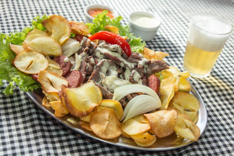 Um dos pratos concorrentes do Comida di Buteco em Ribeir&atilde;o Preto ( Divulgação)
