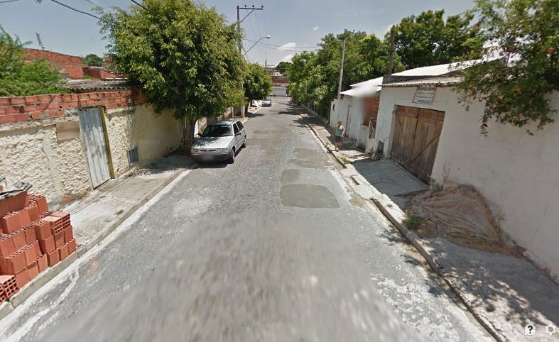 Rua Osvaldo Del Campo, em Itu, onde o cadeirante foi assassinado (Reprodução/Google Maps)
