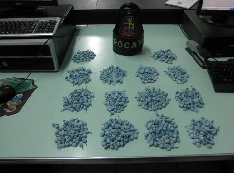 Den&uacute;ncia an&ocirc;nima levou os policiais at&eacute; o homem preso ( Divulgação)