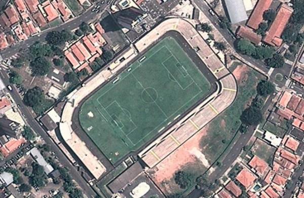 Vista a&eacute;rea do Est&aacute;dio Romildo Vitor Gomes Ferreira (Romild&atilde;o) ( Divulgação)