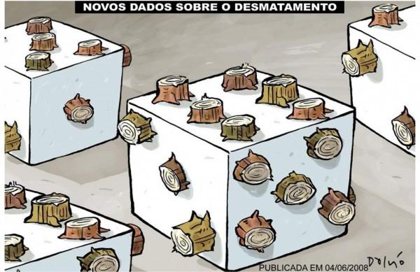 Charge D&aacute;lcio (Dálcio Machado)