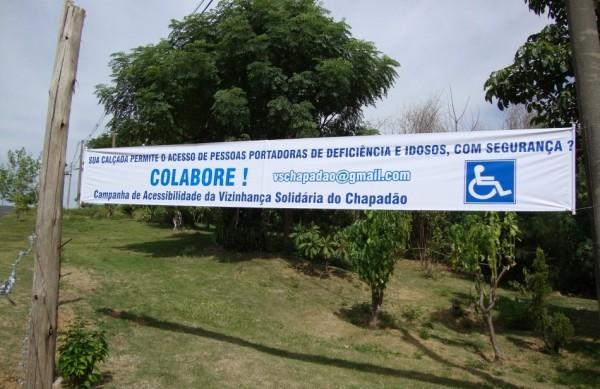 Movimento Vizinhan&ccedil;a Solid&aacute;ria pretende sensibilizar os moradores a fazerem vias para pedestres e a manuten&ccedil;&atilde;o necess&aacute;ria ( Divulgação)
