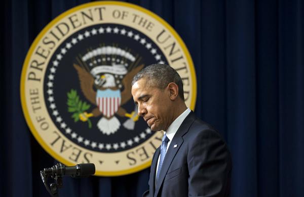O presidente americano, Barack Obama, descartou nesta quarta-feira qualquer ação militar na Ucrânia (France Press)