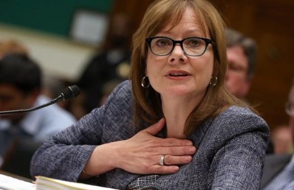 A presidente da General Motors, Mary Barra (France Press)