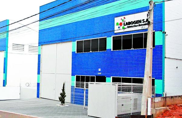 Sede da empresa farmac&ecirc;utica Labogen, alvo de investiga&ccedil;&atilde;o da PF ( Leandro Ferreira/AAN)