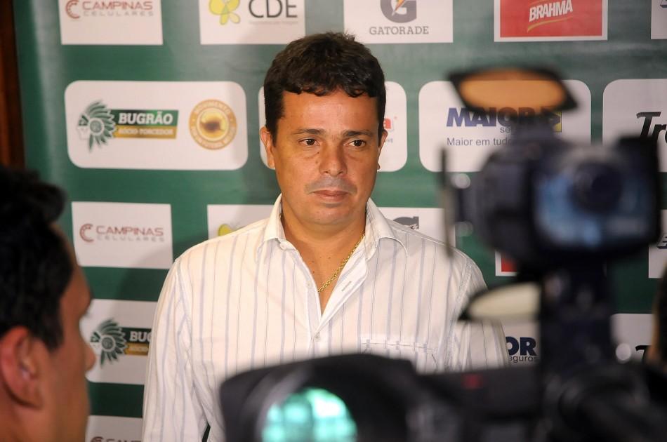 Evaristo Piza, novo t&eacute;cnico do Guarani  (Carlos Sousa Ramos / AAN)