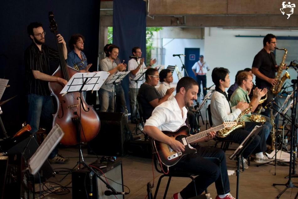 Big Band da Unicamp &eacute; forma por 17 estudantes do Departamento de M&uacute;sica ( Divulgação)