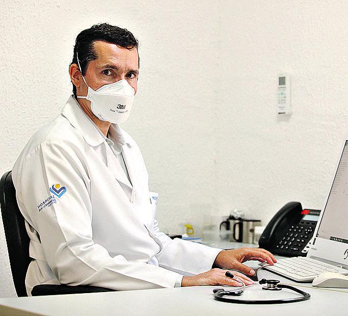 O médico Danilo Villagelin que coordenou o teste da vacina na PUC (Kamá Ribeiro/ Correio Popular)