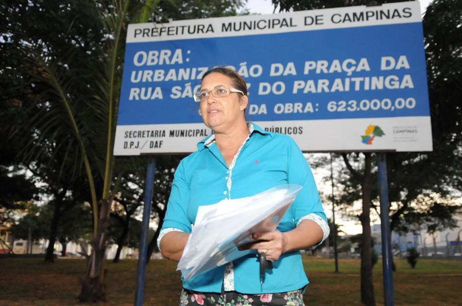 Meire Aparecida Trachio lutar para manter o nome do filho Felipe Leonardo na pra&ccedil;a ( Edu Fortes/AAN)