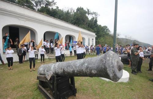 Solenidade integrou as comemora&ccedil;&otilde;es dos 80 Anos de emancipa&ccedil;&atilde;o de Guaruj&aacute;  (Alcione Herzog)