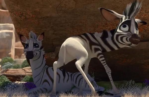 Cena do filme de anima&ccedil;&atilde;o sul-africano 'Khumba', de Anthony Silverston ( Divulgação)