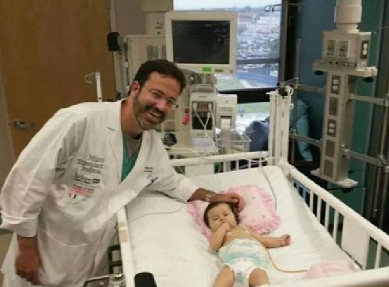 Sofia Gon&ccedil;alves de Lacerda, de 6 meses, tem s&iacute;ndrome rara que afeta o funcionamento de v&aacute;rios &oacute;rg&atilde;os ( Reprodução)