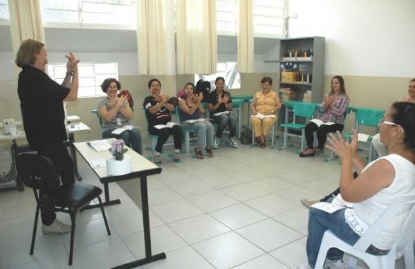A turma avan&ccedil;ada j&aacute; deu continuidade ao curso iniciado em 2013 ( Cedoc/ RAC)