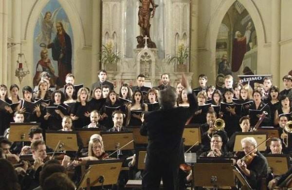 Coral Collegium Vocale em concerto na Bas&iacute;lica do Carmo ( Divulgação)