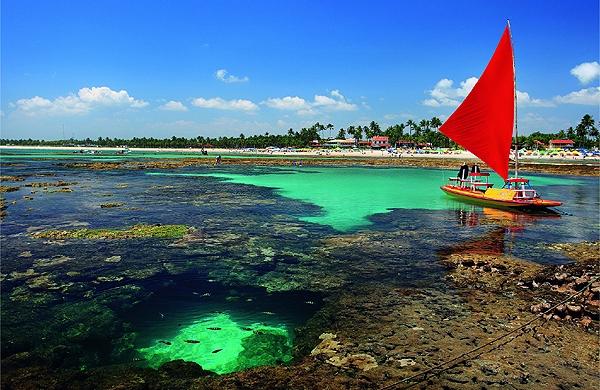 Porto de Galinhas, no Litoral Pernambucano ( Divulgação)