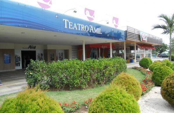 Fachada do Teatro Amil, no Shopping Parque D. Pedro (Divulgação)