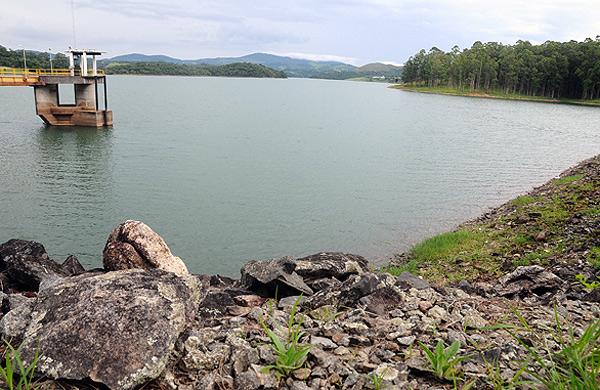Represa do Cantareira em Nazar&eacute; Paulista ( Cedoc/ RAC)
